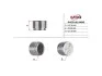 Поршень гальмівного супорту TOYOTA Land Cruiser Prado 120 03-09, FJ Cruiser 06-16, Land Cruiser 100 98-07, Hilux 15-, Hilux 05-16, Land Cruiser Prado 90 96-02, 4Runner 96-02; MITSUBISHI Pajero 07-21; LEXUS GX 02-09, LX470 98-07 MSG P453102-MSG (фото 1)