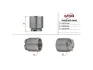 Поршень тормозного суппорта VW Amarok 10-22; FORD Transit 06-14, Transit 14-, Transit Custom 12- MSG P485205-MSG (фото 1)