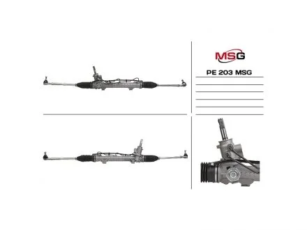 Рулевая рейка с ГУР MSG PE203