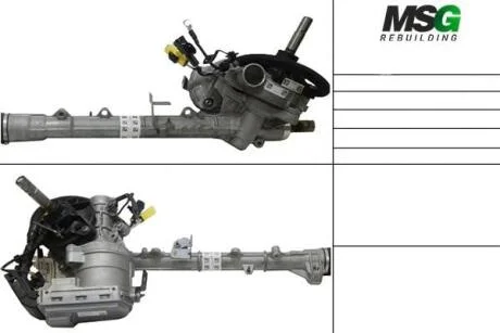 Рульова рейка з ЕПК MSG PE401.NLF0.R