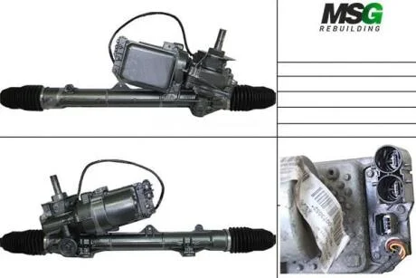 Рульова рейка з ЕПК MSG PE405.NLF0.R