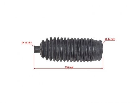 Пильовик рульової рейки RENAULT Kangoo 97-07, Clio II 98-05, Clio I 90-98; NISSAN Kubistar 03-08 MSG RE230DUSTER