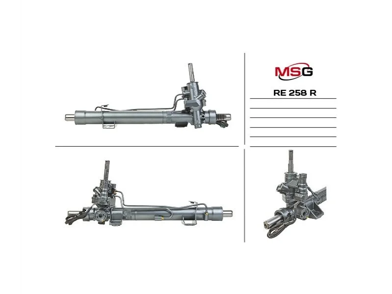 Рулевая рейка с ГУР MSG RE258R (фото 1)