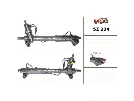 Рульова рейка з ГПК MSG SZ204