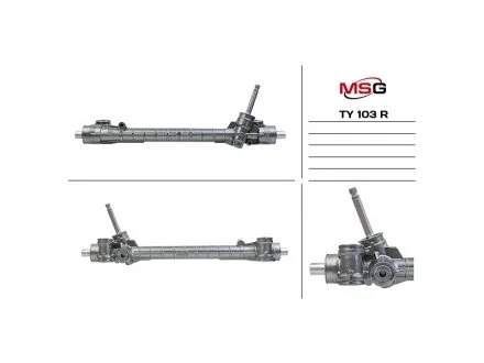 Рульова рейка з ЕПК MSG TY103R