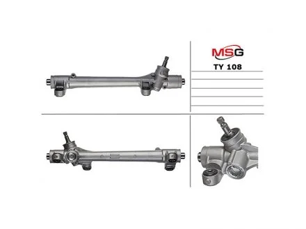 Рулевая рейка без ГУР MSG TY108