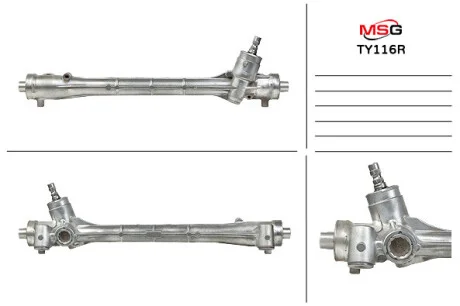 Рульова рейка з ЕПК MSG TY116R