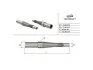 Вал насоса ГУР MSG VW010SHAFT (фото 1)