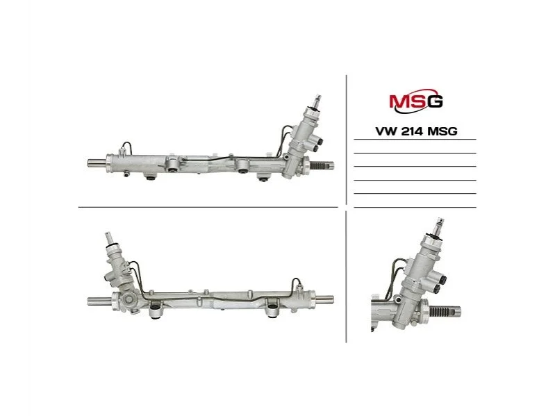 Рулевая рейка с ГУР MSG VW214 (фото 1)