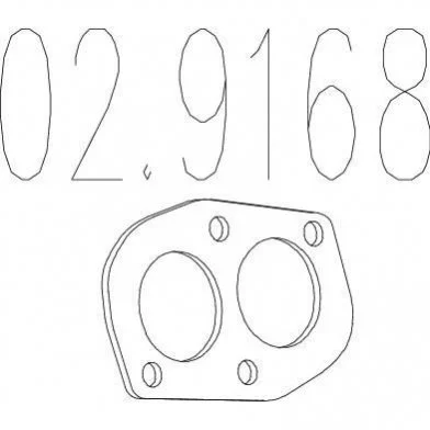 Монтажное кольцо MTS 02.9168 (фото 1)