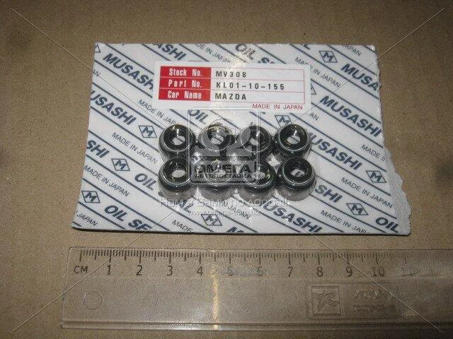 Сальник клапану B5,B6,BP,ZL,FS…DOHC(IN.) MA-323 (вир-во) MUSASHI MV308 (фото 1)