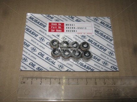 Сальник клапану G15…AH64,AJ64,GA21,GB21,GC21,GD21 SZ-Swift(Cultus) MUSASHI MV601