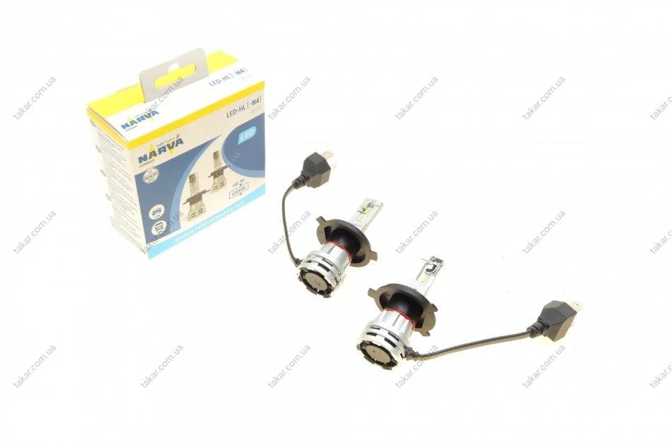 К-т світлодіодних ламп LED H4 24W 12-24V RPL2 6000K NARVA 180323000 (фото 1)