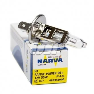 Лампа галогенная P14,5s, H1 NARVA 48334CP