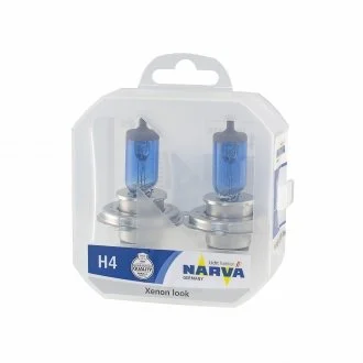 Лампа галогенная P43t, H4 NARVA 48680S2