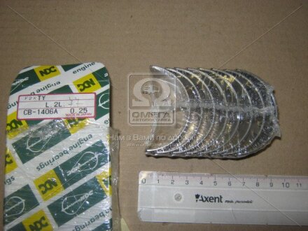 Вкладиші шатунні Toyota L 2.2D, 2L 2.4D 83- (японія) NDC CB-1406A.025