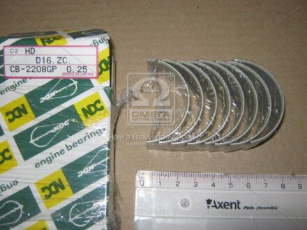 Вкладиші шатунні NDC CB-2208GP.025