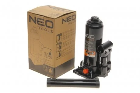 Домкрат гидравлический бутылочный, 3 т, 195-370 мм.(NEO) Neo 10-451