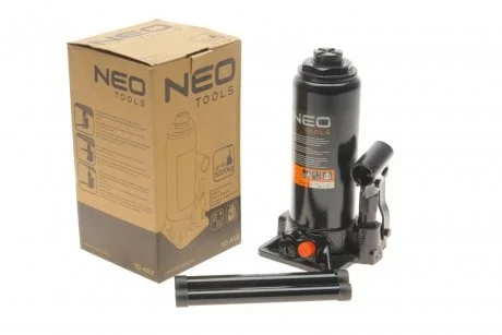 Домкрат гидравлический бутылочный, 5 т, 215-413 мм.(NEO) Neo 10-452
