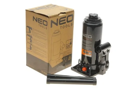 Домкрат гидравлический бутылочный, 10 т, 230-460 мм.(NEO) Neo 10-454