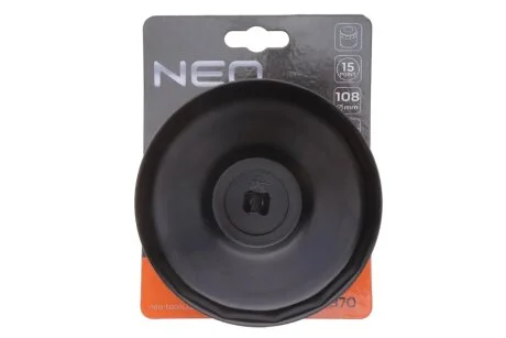 Сменная головка масляного фильтра 108 мм, 15 угол. (NEO) Neo 11-370