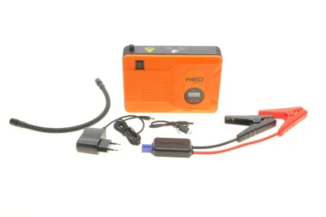 Пусковое устройство „ Jumpstarter”, Power Bank 14Ah, LED фонарь, компрессор 3.5BAR Neo 11997