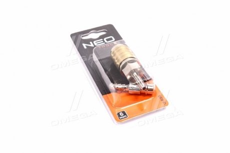 Быстросъемная муфта для компрессора для шланга 6 мм. Neo 12-630