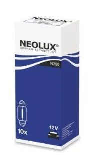 Лампа 12V 10W SV8.5-8 STANDARD (31 мм) UNV NEOLUX N269