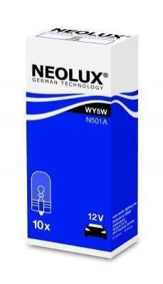 ЛАМПА WY5W 12V 5,20 W W2.1x9.5d STANDARD UNV NEOLUX N501A (фото 1)