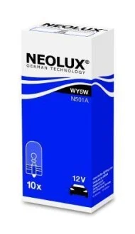ЛАМПА WY5W 12V 5,20 W W2.1x9.5d STANDARD UNV NEOLUX N501A