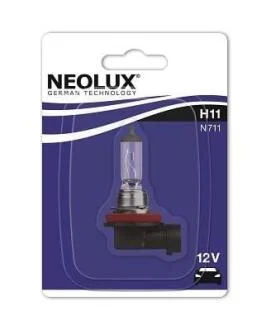 Лампа галогенная PGJ19-2, H11 NEOLUX N711-01B