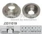 Торзмозной диск двухсторонний на задний мост вентилируемый 6 NIPPARTS J3311019 (фото 1)