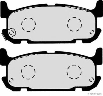 Колодки тормозные дисковые NIPPARTS J3613015