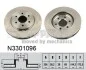Торзмозной диск двухсторонний на передний мост вентилируемый 6 NIPPARTS N3301096 (фото 1)
