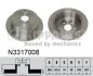 Диск тормозной Subaru FORESTER 08-,IMPREZA 08-,LEGACY V 09-,OUTBACK 09- NIPPARTS N3317008 (фото 1)