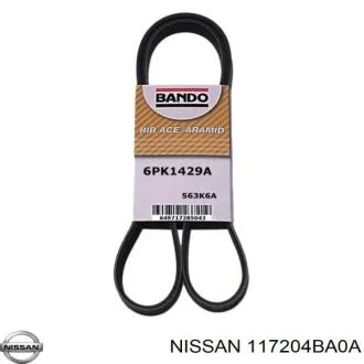 Ремень приводной NISSAN 117204BA0A