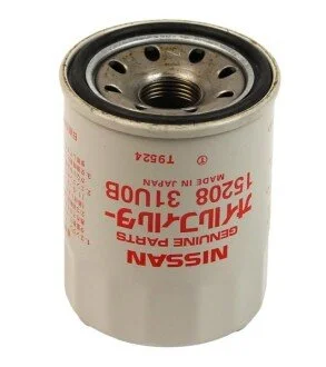 Масляний фільтр гвинт накручуваний NISSAN 1520831U0B