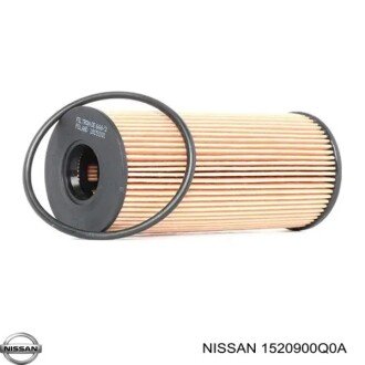 Масляний фільтр картридж патрон NISSAN 1520900Q0A