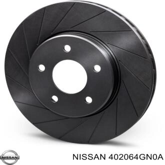 Торзмозной диск двухсторонний на передний мост вентилируемый 5 NISSAN 402064GN0A