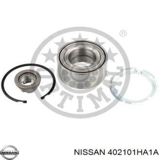 Підшипник маточини колеса Передня вісь, праворуч NISSAN 402101HA1A
