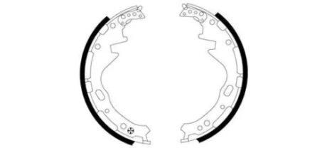 Комплект тормозних колодок NISSAN 4406036G25