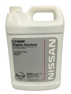 Антифриз-концентрат зелений -80 °C, G11, 3,78 л NISSAN 999MPAF000P