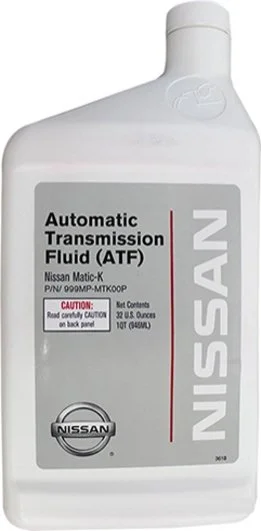Масло трансмиссионное ATF Nissan Matic Fluid K, 0.946л. NISSAN 999MPMTK00P (фото 1)