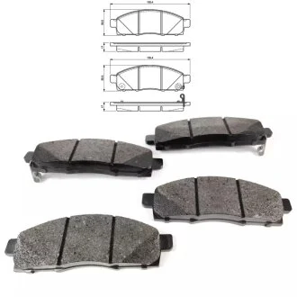 Тормозные колодки дисковые NISSAN D1060JX50B