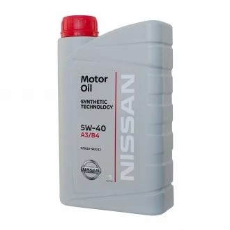 Моторна олива 1 л 5W40 Бензиновий, Дизельний Синтетична NISSAN KE90090032