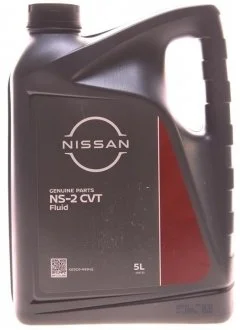 Трансмиссионное масло 5 л CVT Синтетическое NISSAN KE90999945