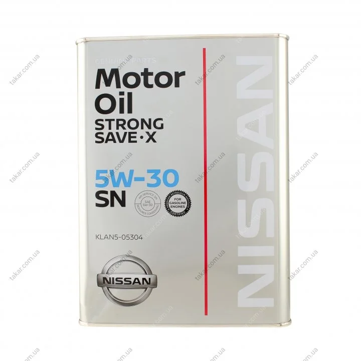 Моторное масло 4 л 5W30 Бензиновый Синтетическое NISSAN KLAN505304 (фото 1)