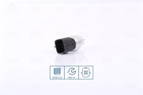Датчик давления кондиционера NISSENS 301002