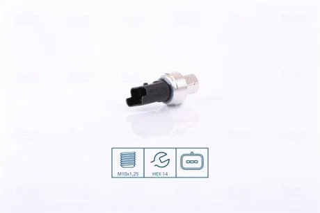 Датчик тиску кондиціонера NISSENS 301102