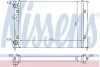 Радіатор охолодження VW GOLF III (1H) (91-) 1.4-1.6 (вир-во Nissens) NISSENS 651851 (фото 1)